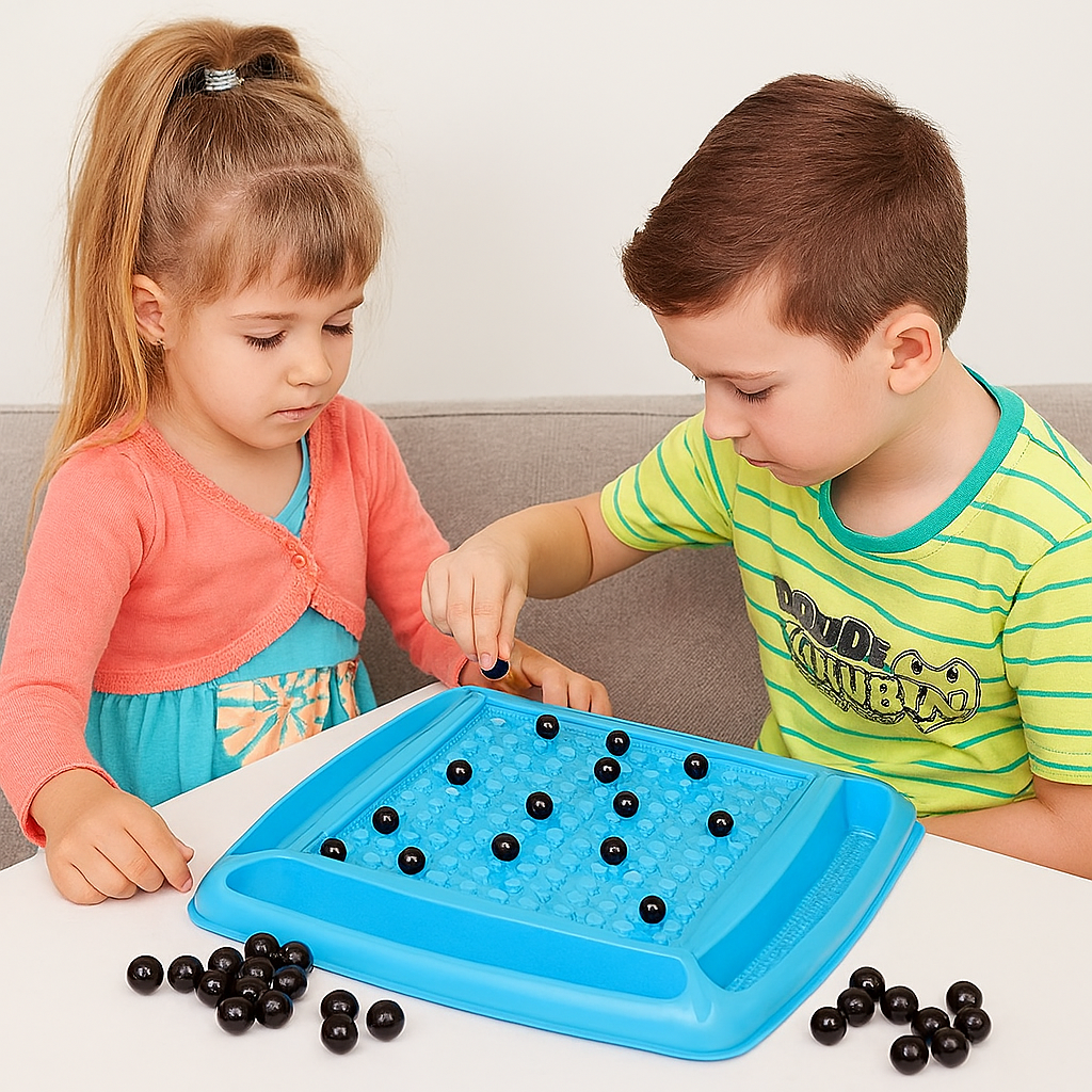 Magnetic Chess Dual Game set (Thunder Puzzle Chess Set)