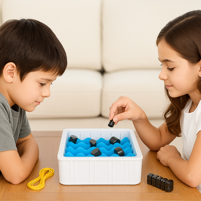 Magnetic Stone Game Set Strategy Toy (Chess Game for Kids and Adults)