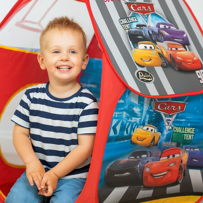 Disney Pixar Cars 3 Play Tent Set  – Indoor & Outdoor Fun for Kids