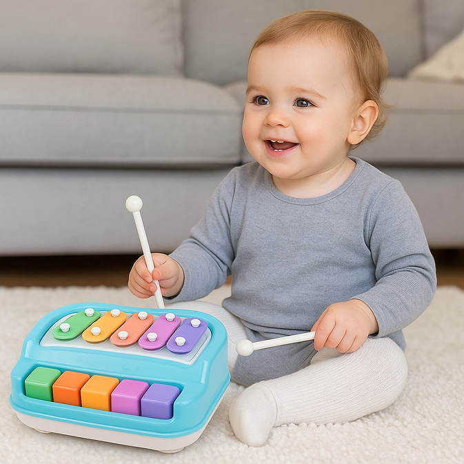 Colorful Baby Xylophone Piano Toy – Musical Learning Instrument for Toddlers & Kids