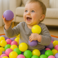 200pcs of Candy-Colored  Balls Suitable for Ball Pits Premium Quality