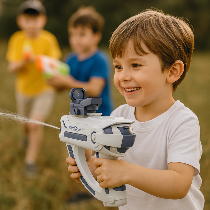Space Gun Toy – Light & Sound Blaster for Kids