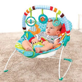 Colorful  Baby Bouncer with Toy Bar – Soft & Secure