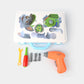 Creative Construction Board with Drill – Paw Toy Puzzle Set