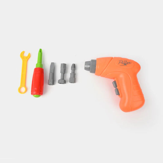 Creative Construction Board with Drill – Paw Toy Puzzle Set