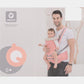 EasyWear 3-in-1 Baby Carrier with Detachable Hip Seat | Ergonomic & Comfortable | Pink Colors