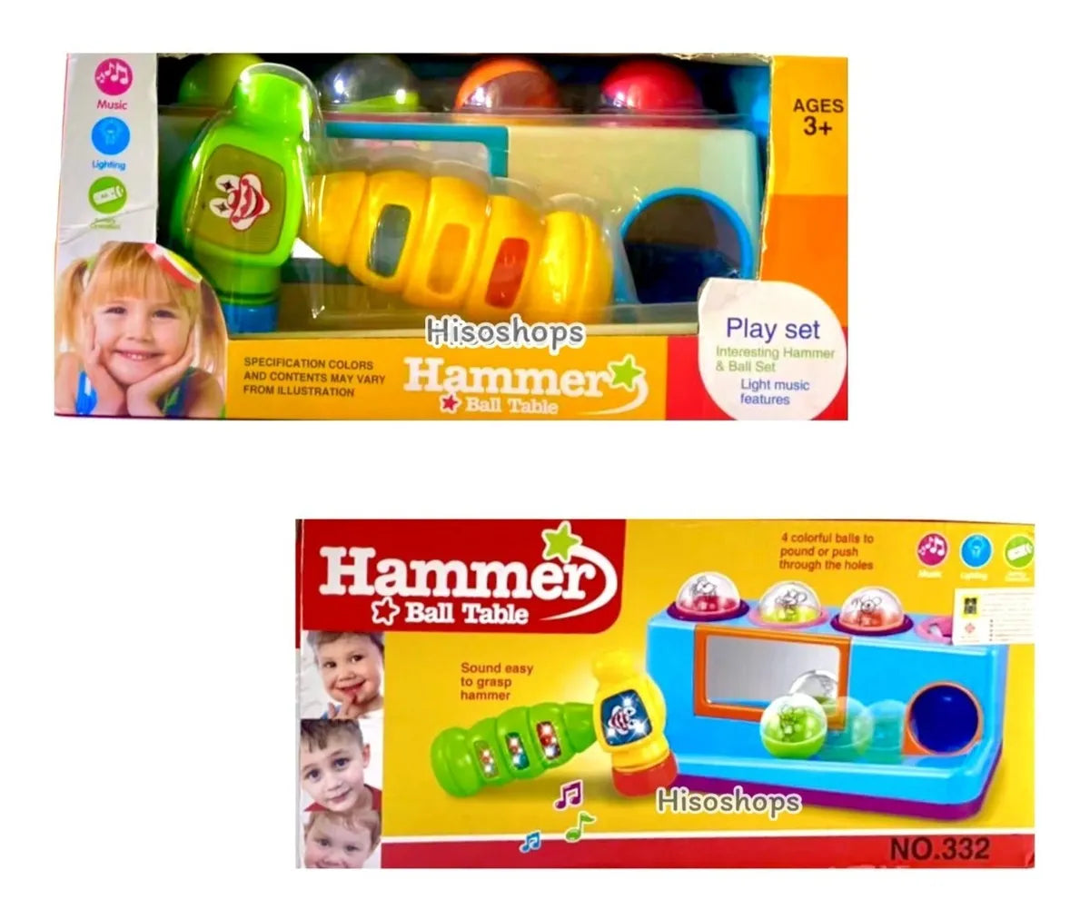 Kids Hammer Ball  Game Toy Set