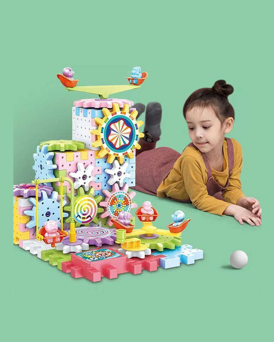 Electric Building Blocks 83 Pcs Assembling Paradise