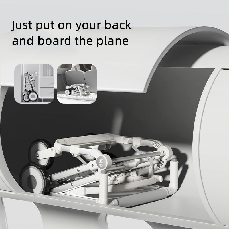 Luxury Baby Stroller – Foldable Travel Pram with Sunshade (Only For Karachi Customers)