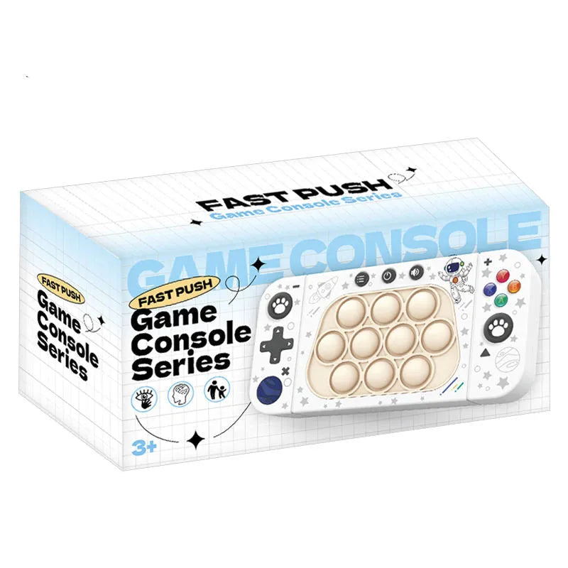 Fast Push Pop Game Console Space-Themed Fidget Game with Sound