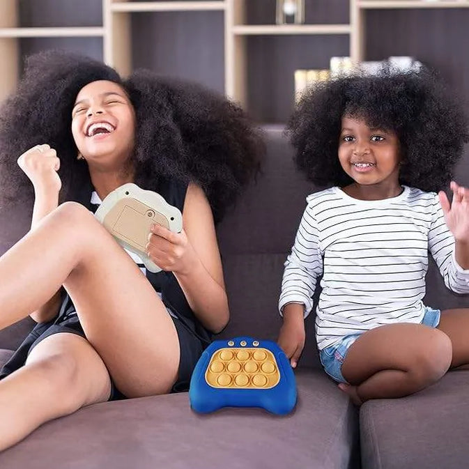 Electronic Pop Push Game Console – Interactive Light-Up Fidget Toy