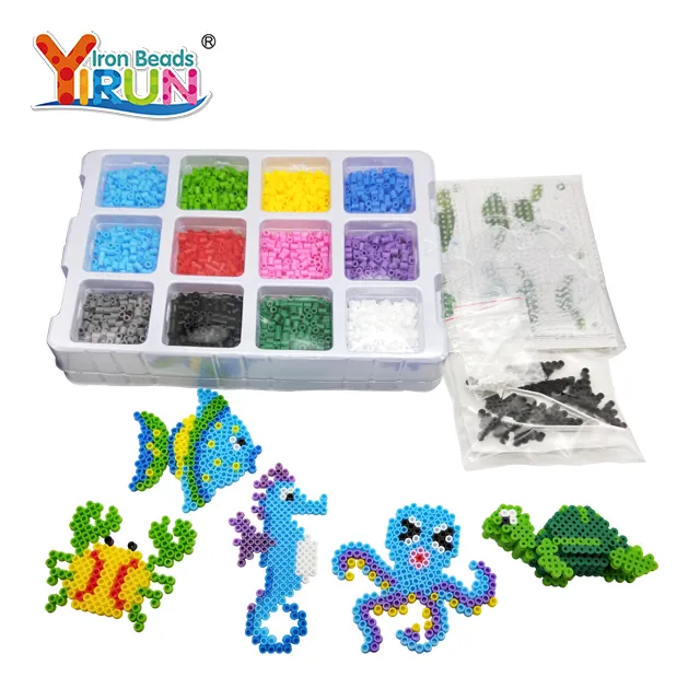 Sea World 4000 Iron Beads Set Underwater 3D Thermal Mosaic