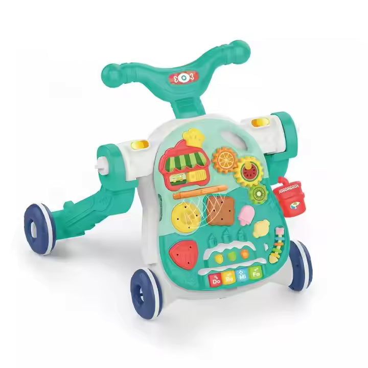 5-in-1 Baby Walker, Rocker & Activity Table – Multi-Stage Ride-On Toy