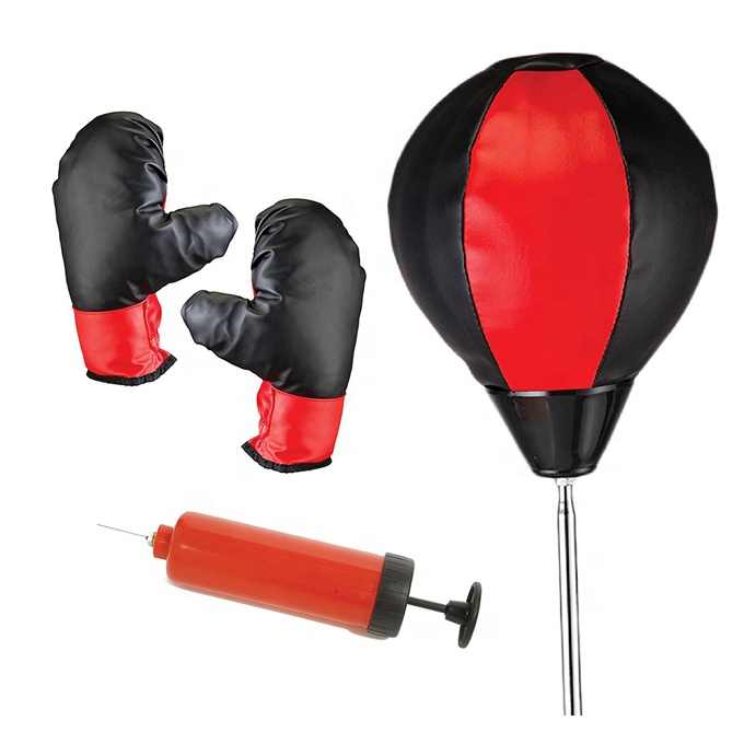 Adjustable Kids Boxing Set – Punching Bag with Gloves