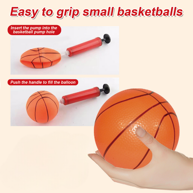 Plastic Sports Adjustable Basketball Hoop Set for Kids – Indoor & Outdoor Play