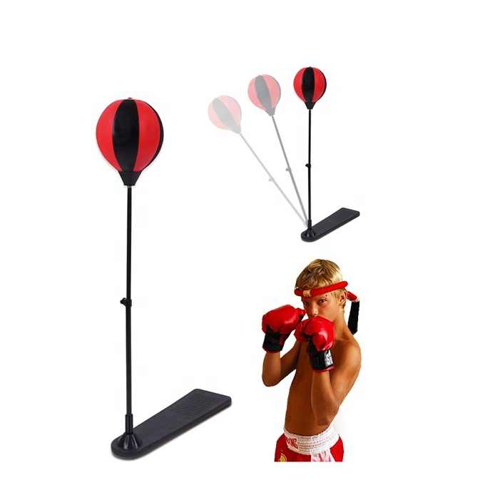 Adjustable Kids Boxing Set – Punching Bag with Gloves