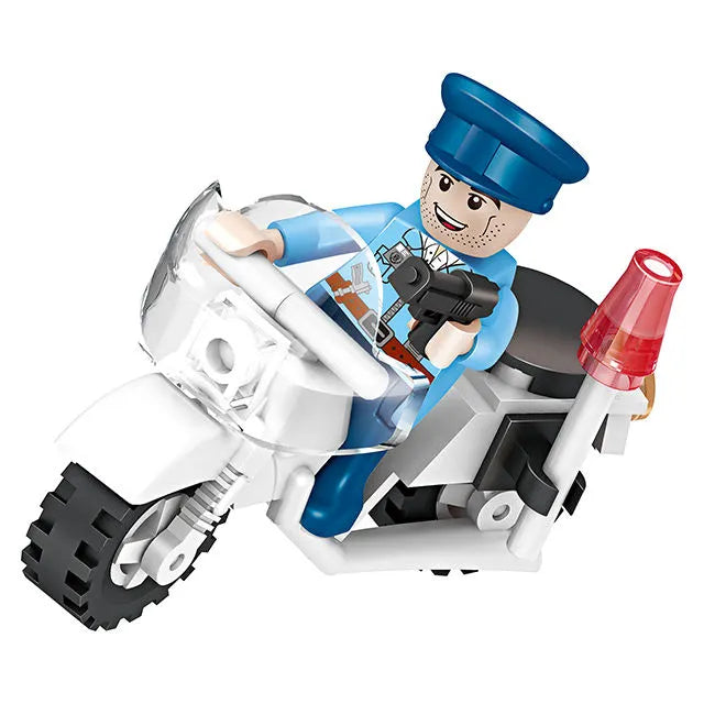Police Mobile Command System Building Blocks Set – 406 PCS