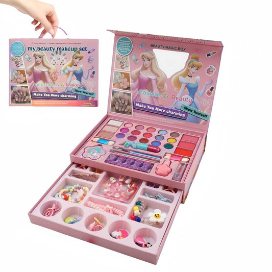 Deluxe Beauty Makeup & Accessory Set 57 Pcs