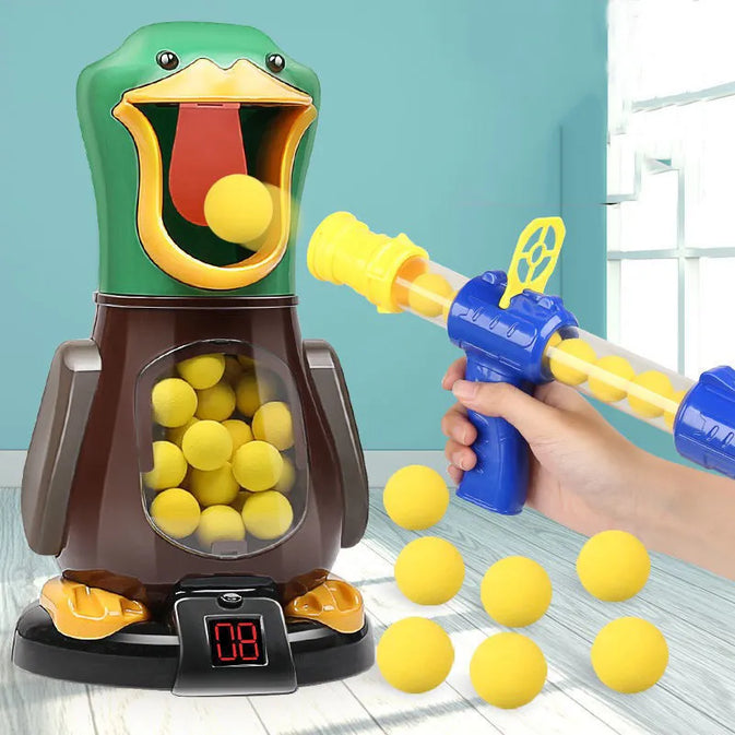 Duck Target Shooting Game – Launcher with Score Counter | One Gun |