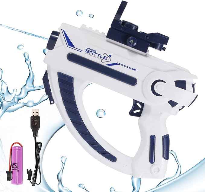 Space Gun Toy – Light & Sound Blaster for Kids