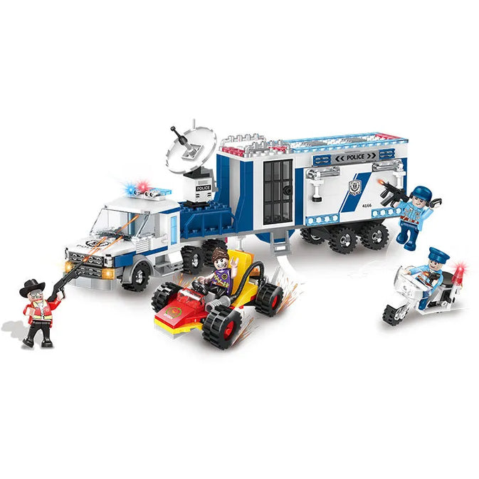Police Mobile Command System Building Blocks Set – 406 PCS