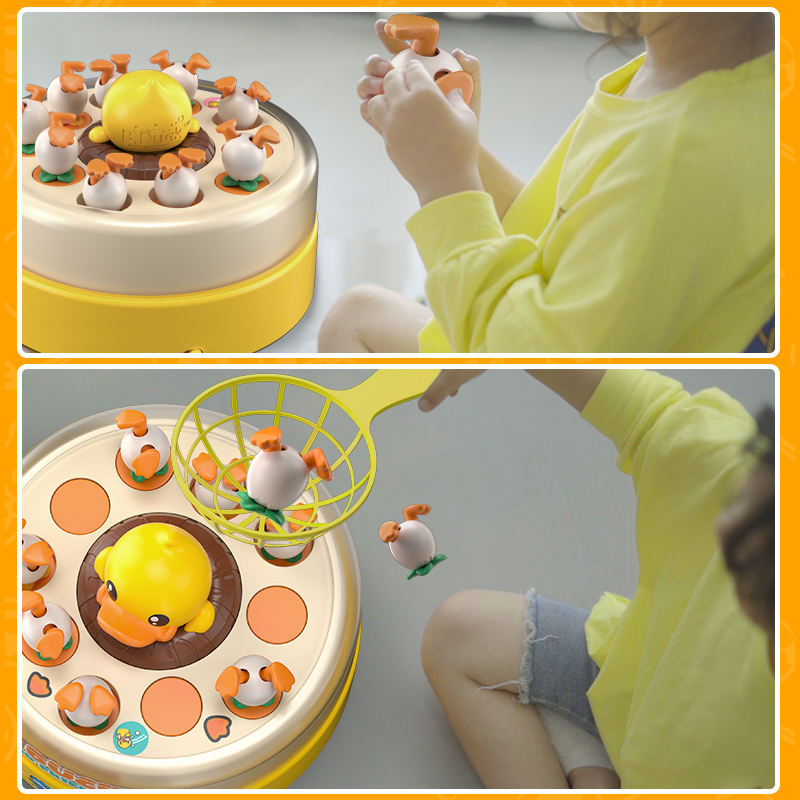 Duck Egg Catching Game Toy for Kids – Fun Learning with Reflex & Coordination Play