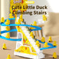 Climbing Duck Toy with Music & Lights – Automatic Stair-Climbing Track for Toddlers (3 Ducks)