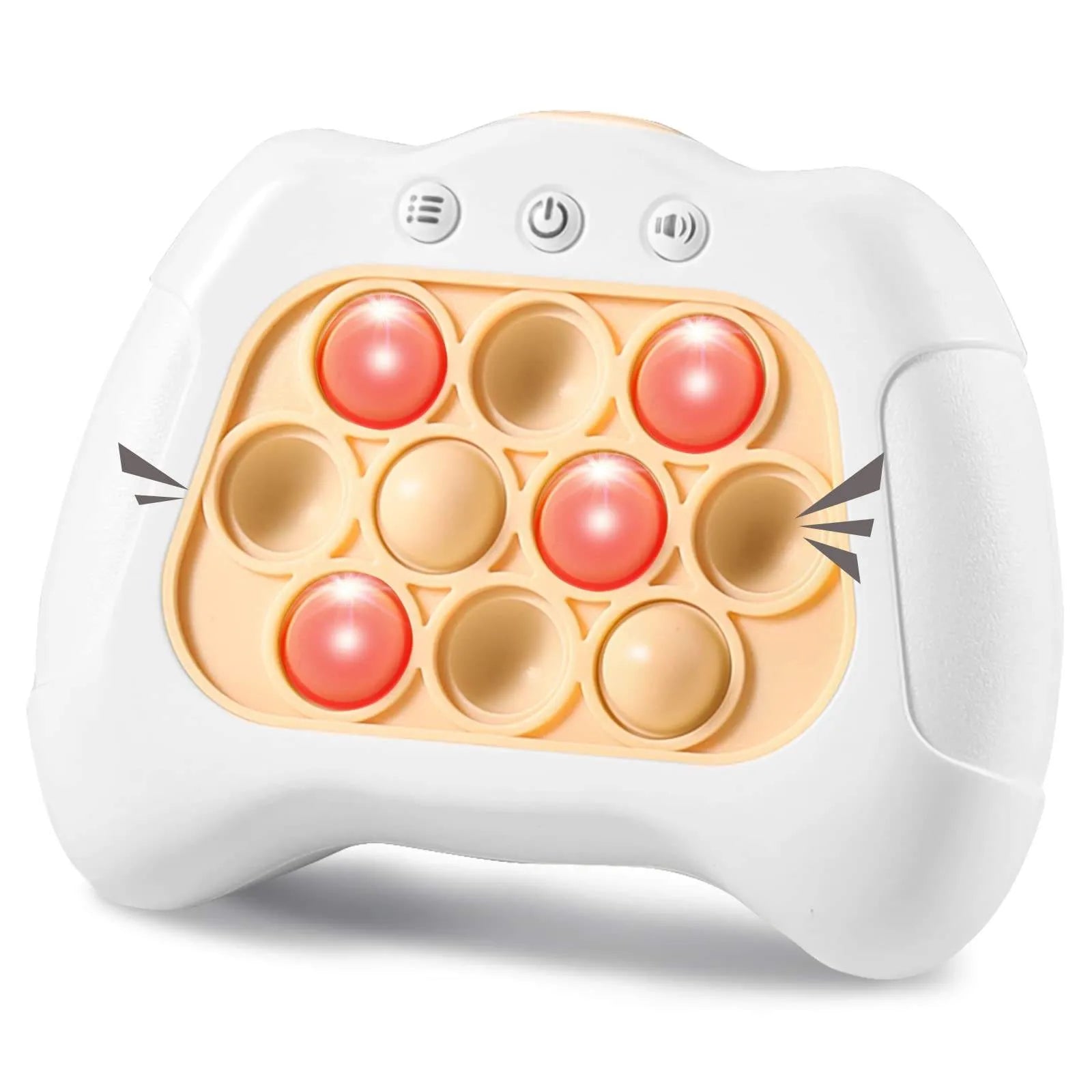 Electronic Pop Push Game Console – Interactive Light-Up Fidget Toy