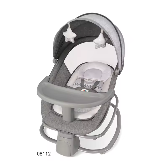 4-in-1 Baby Rocker, Bouncer, Recliner & Sleeper – Complete Comfort & Care for Newborns