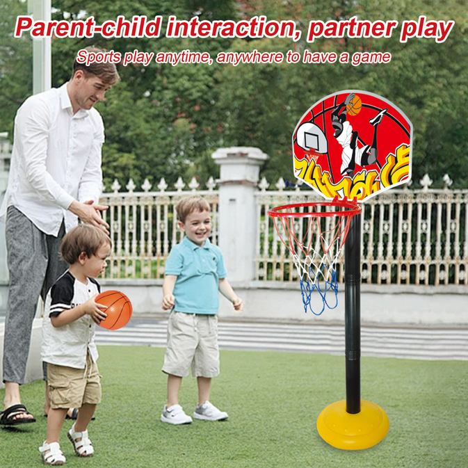 Plastic Sports Adjustable Basketball Hoop Set for Kids – Indoor & Outdoor Play