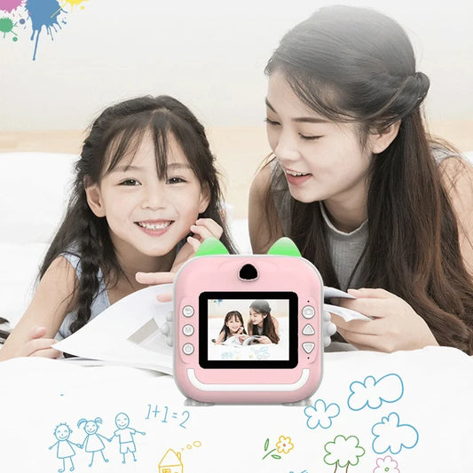 Kids Instant Print Camera  Fun & Portable for Children