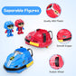 2 Remote Control Bumper Car Toy Set – Dual RC Cars with Ejecting Drivers, Lights & Music