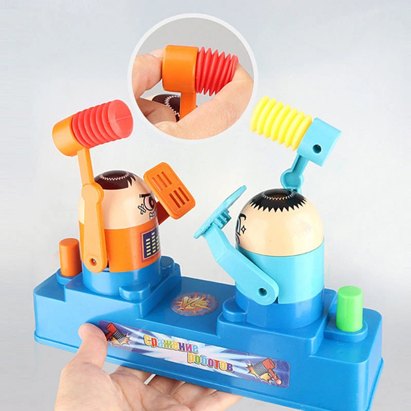 Mini Rock 'Em Sock  Robots Game – Hand-Controlled Desktop Fighting