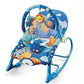 Baby Bouncer Chair with Soothing Vibrations &amp; Toy Bar – Infant Rocker Seat