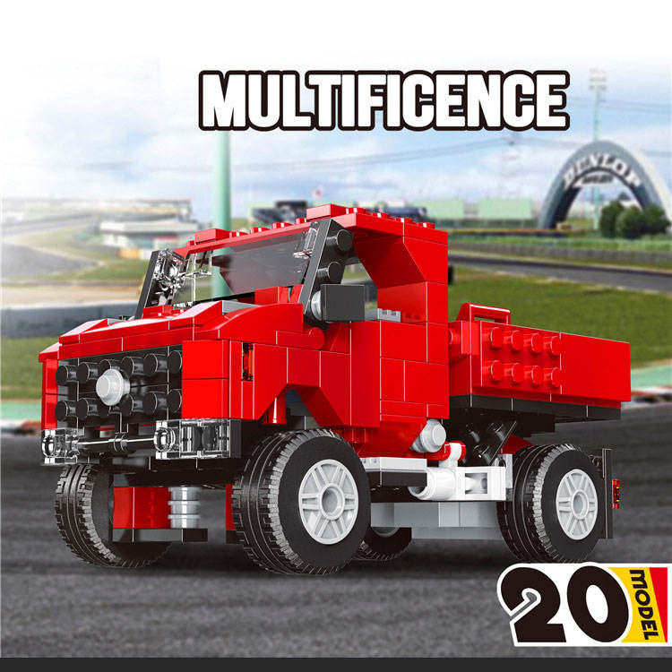 Car Building Block Set – 278 PCS Classic Model Kit for Kids & Collectors