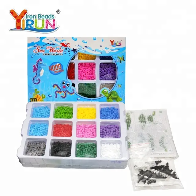 Sea World 4000 Iron Beads Set Underwater 3D Thermal Mosaic