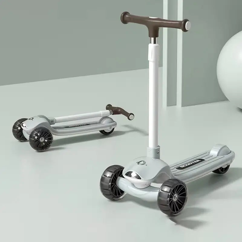 Kids Foldable Kick Scooter Three Wheels