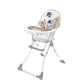 Baby Feeding High Chair – Foldable with Tray & Footrest | Space Astronaut Design