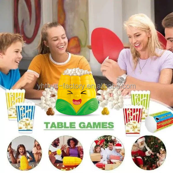 Fun Popcorn Shooting Game Toy – Interactive Corn Pop Game for Kids & Family