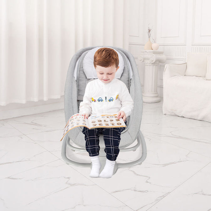 4-in-1 Baby Rocker, Bouncer, Recliner & Sleeper – Complete Comfort & Care for Newborns