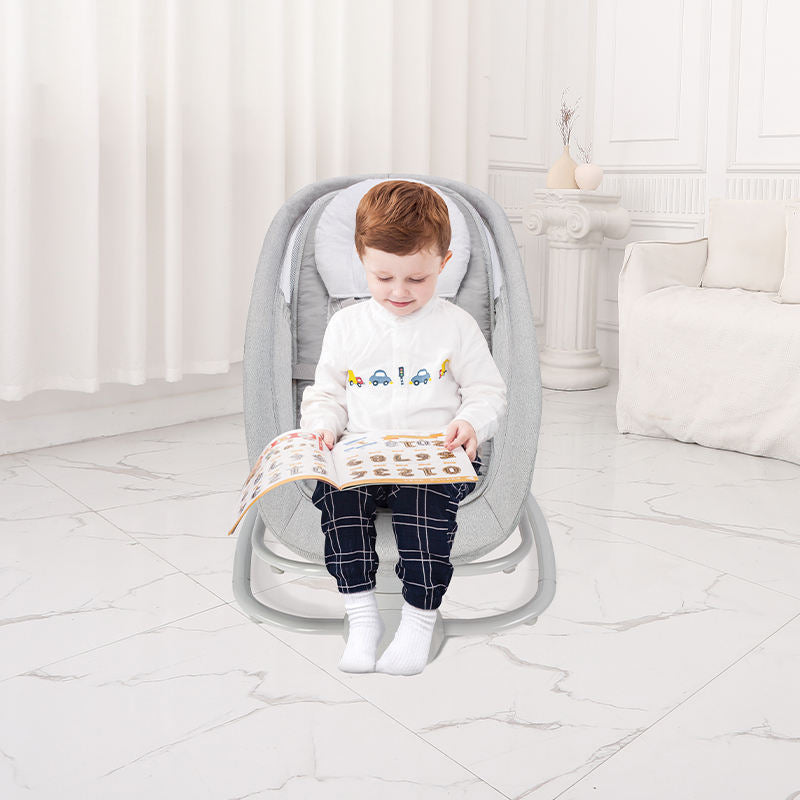 4-in-1 Baby Rocker, Bouncer, Recliner & Sleeper – Complete Comfort & Care for Newborns