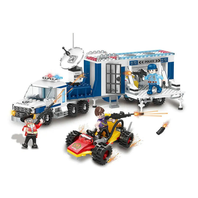 Police Mobile Command System Building Blocks Set – 406 PCS