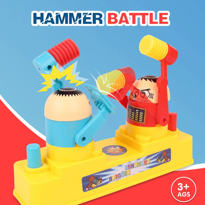 Mini Rock 'Em Sock  Robots Game – Hand-Controlled Desktop Fighting