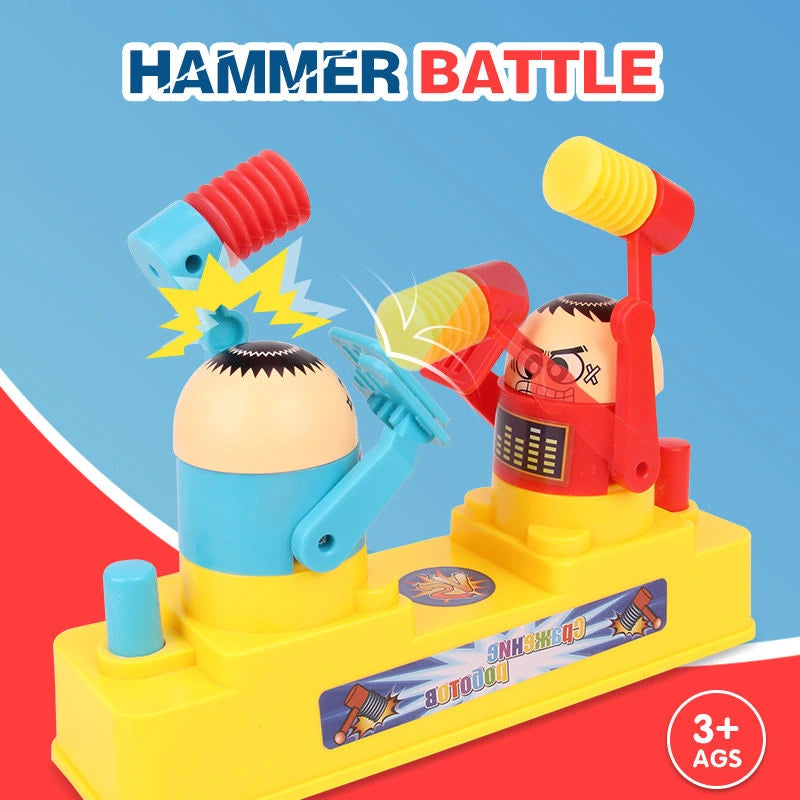 Mini Rock 'Em Sock  Robots Game – Hand-Controlled Desktop Fighting