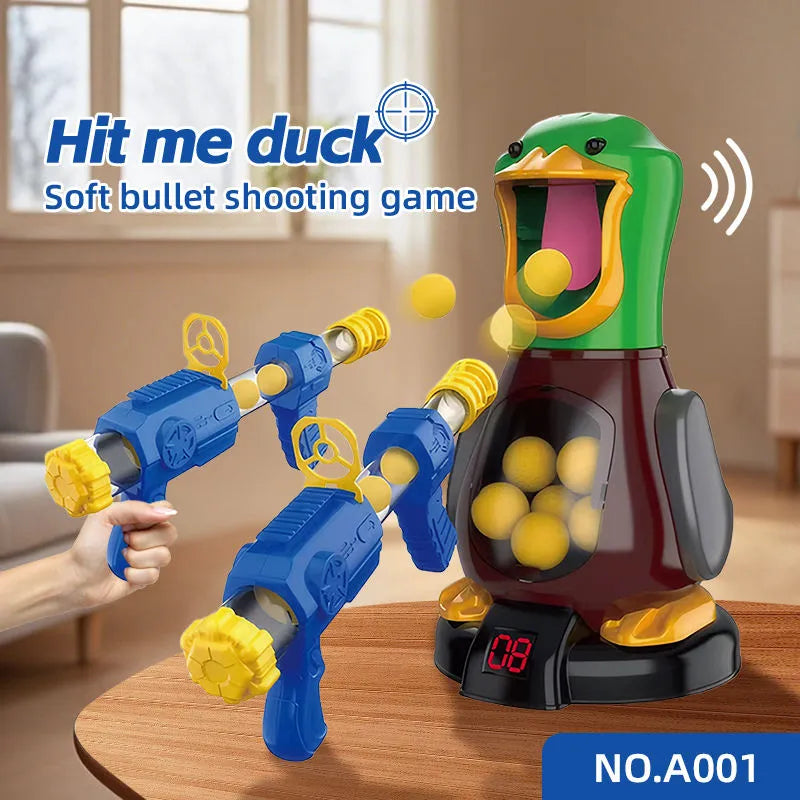 Duck Target Shooting Game – Launcher with Score Counter | One Gun |