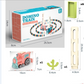 Automatic Domino Train Toy – Domino Laying Train Set with Colorful Tiles for Kids
