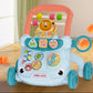 Multifunctional Baby Walker with Activity Learning Panel – Blue