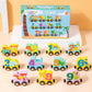 Wooden Magnetic Train with Numbers: Colorful Play & Learn