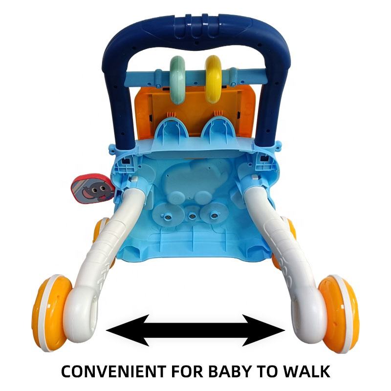 Music Baby Walker – 2-in-1 Activity & Learning Toy | With Lights, Sounds & Drawing Board