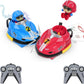 2 Remote Control Bumper Car Toy Set – Dual RC Cars with Ejecting Drivers, Lights & Music